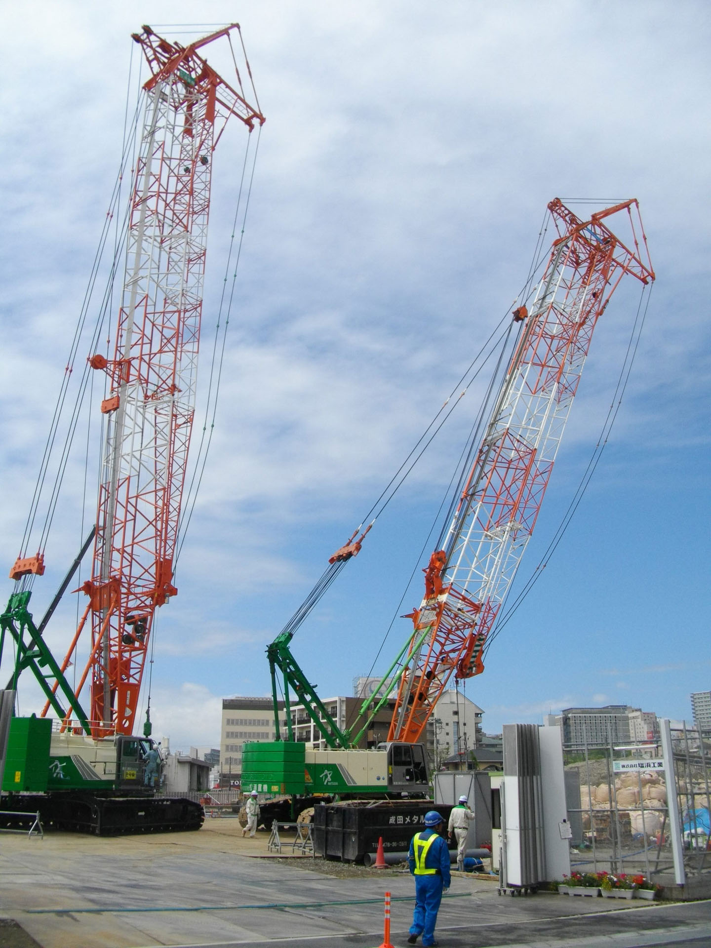 クレーン工事