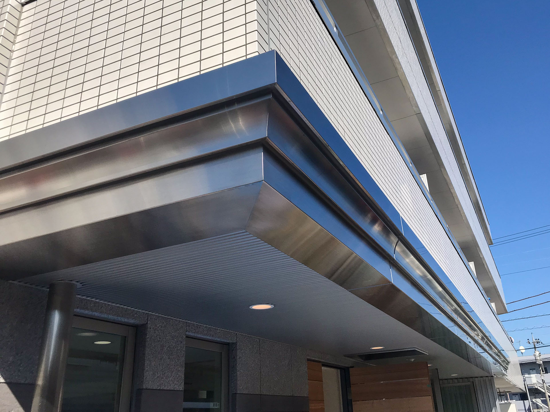 ステンレス幕板工事