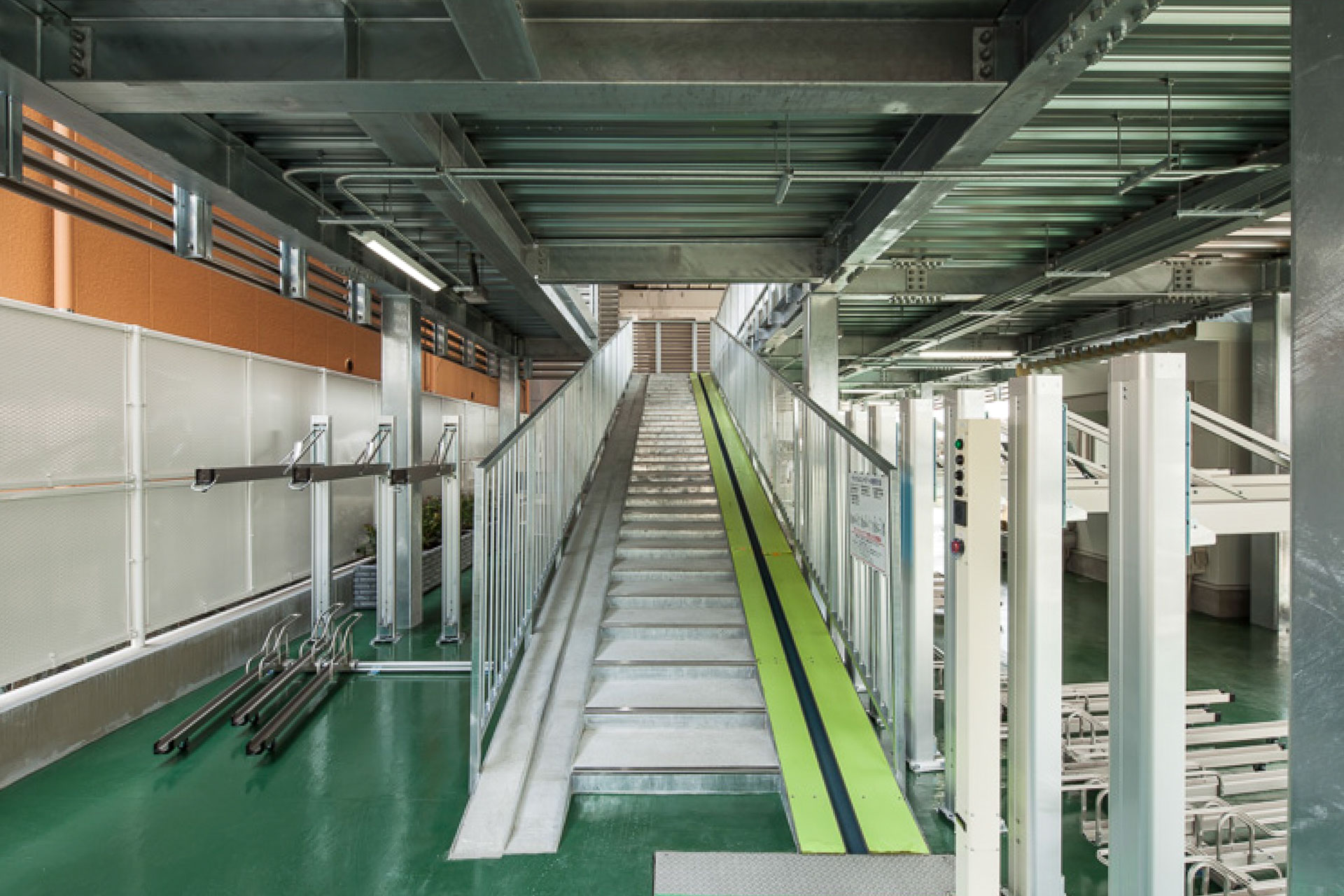 大田区駐輪場工事