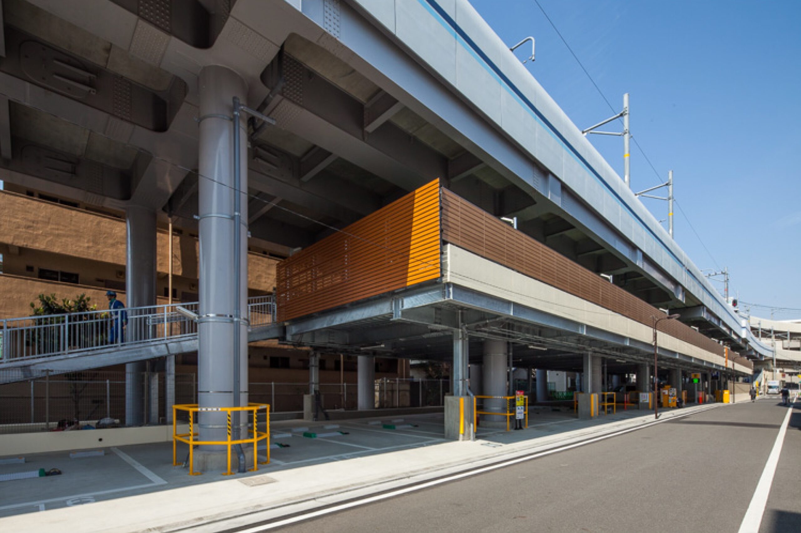 大田区駐輪場工事