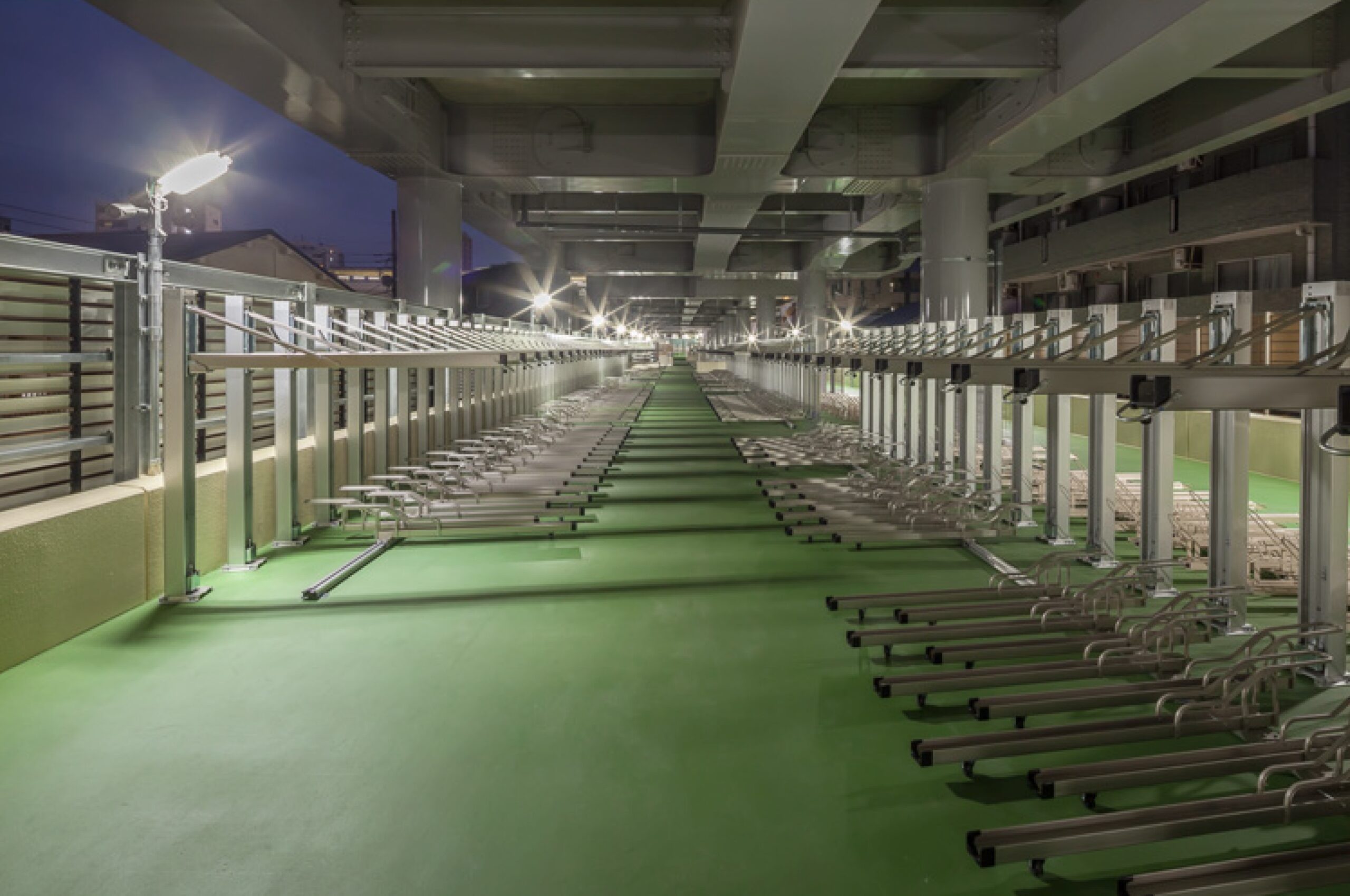 大田区駐輪場工事