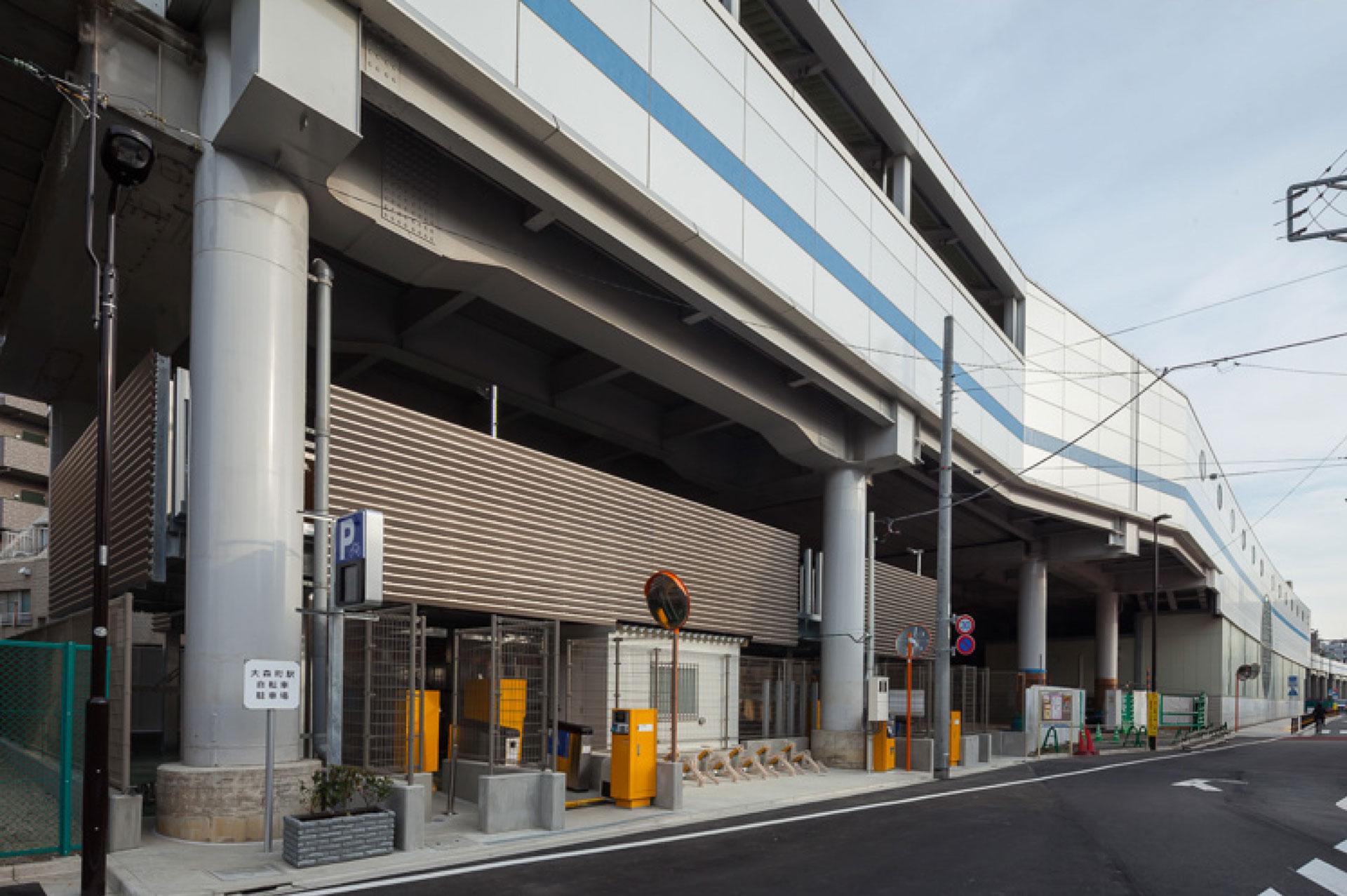 大田区駐輪場工事